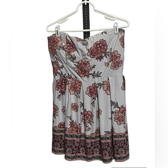 NOBO No Boundaries Strapless Floral Dress Sz XXXL 3XG(21) - Picture 1 of 7